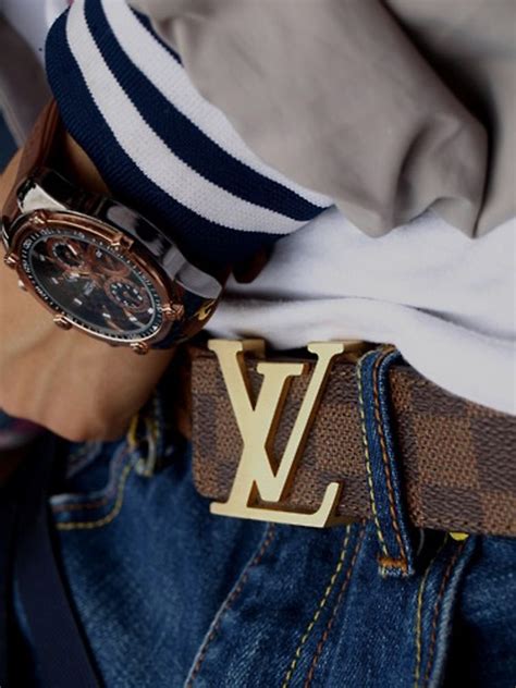 lv belt outfit men|Lv belts men price.